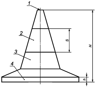 Схема дорожного конуса